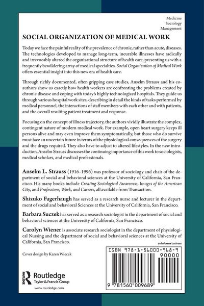 Produktbild: Social Organization of Medical Work