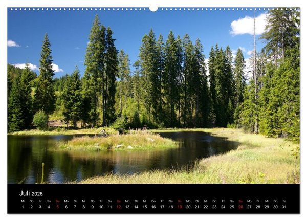 Produktbild: Bayerischer Wald - der Osten Bayerns (hochwertiger Premium Wandkalender 2026 DIN A2 quer), Kunstdruck in Hochglanz
