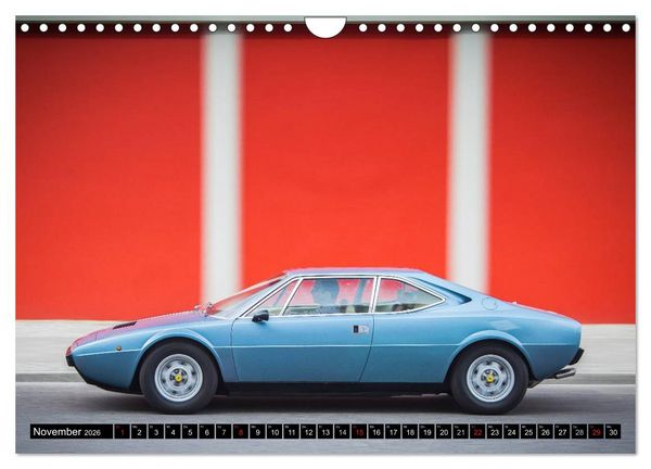 Produktbild: Die sch&ouml;nsten Oldtimer 2026 (Wandkalender 2026 DIN A4 quer), CALVENDO Monatskalender