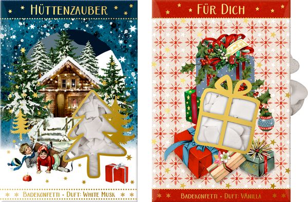 Produktbild: Badekonfetti - Lichterhelle Weihnachtszeit, sort.