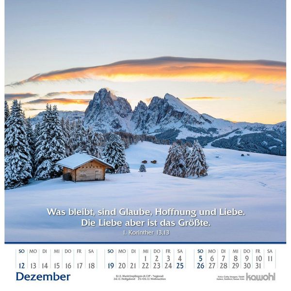 Produktbild: Glanz der Berge 2027