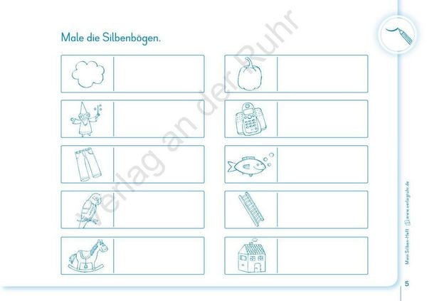 Produktbild: Mein Silben-Heft