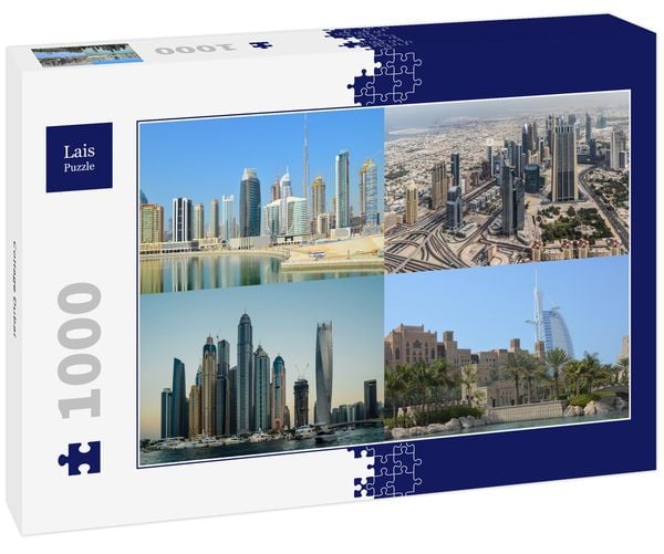 Produktbild: Lais Puzzle Collage Dubai 1000 Teile