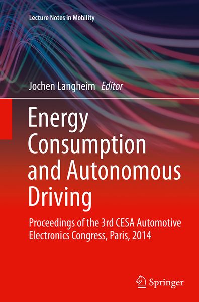 Produktbild: Energy Consumption and Autonomous Driving