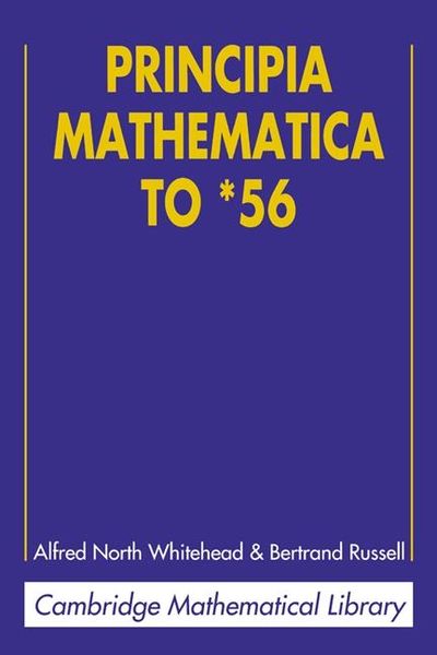 Produktbild: Principia Mathematica to *56