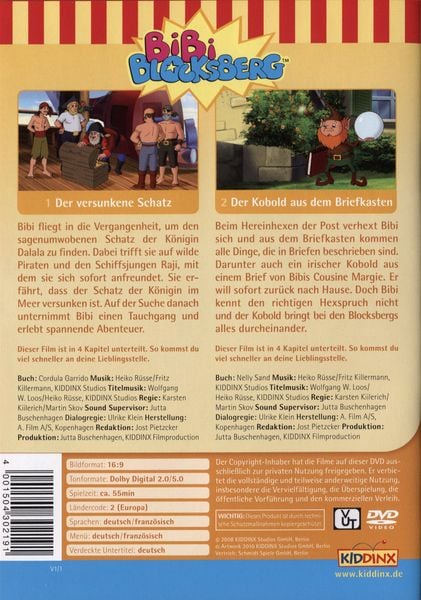 Produktbild: Bibi Blocksberg - Der versunkene Schatz/Der Kobold aus dem Briefkasten