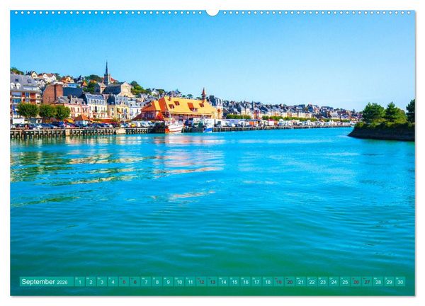 Produktbild: Ausblicke am Meer in der Bretagne und Normadie (hochwertiger Premium Wandkalender 2026 DIN A2 quer), Kunstdruck in Hochglanz