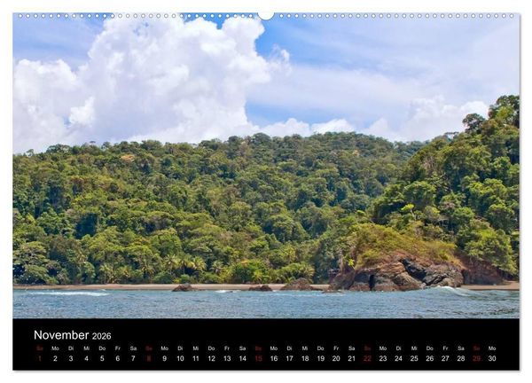Produktbild: Costa Rica - Regenwald und Vulkane (Wandkalender 2026 DIN A2 quer), CALVENDO Monatskalender