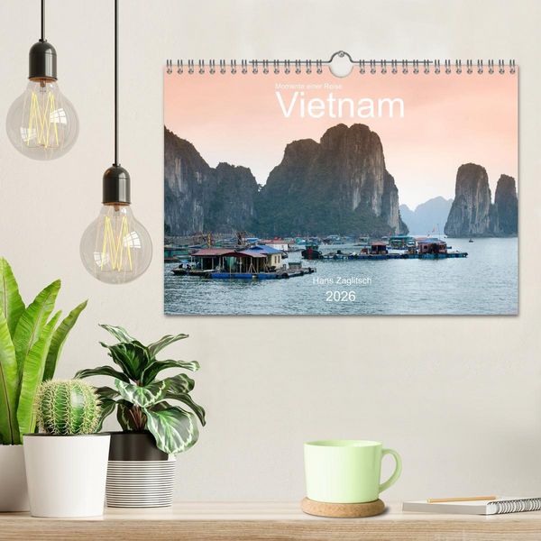 Produktbild: Vietnam - Momente einer Reise (Wandkalender 2026 DIN A4 quer), CALVENDO Monatskalender