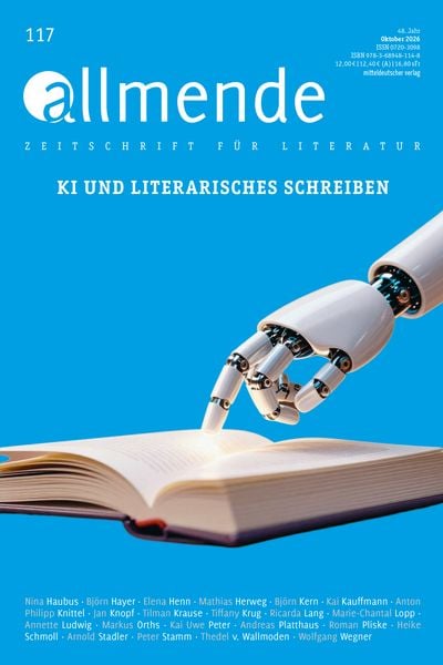 Produktbild: Allmende 117 &ndash; Zeitschrift f&uuml;r Literatur