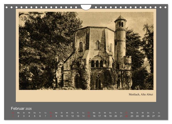 Produktbild: Saarland - vunn domols (frieher), Landkreis Merzig-Wadern (Wandkalender 2026 DIN A4 quer), CALVENDO Monatskalender