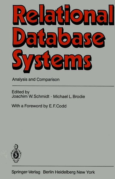Produktbild: Relational Database Systems