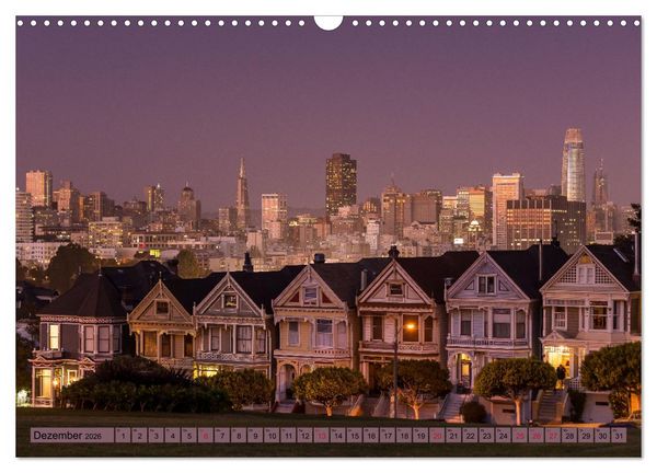 Produktbild: If I'm going to San Francisco (Wandkalender 2026 DIN A3 quer), CALVENDO Monatskalender