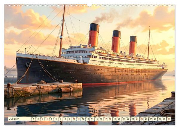 Produktbild: Nostalgisch auf Reisen (Wandkalender 2027 DIN A2 quer), CALVENDO Monatskalender