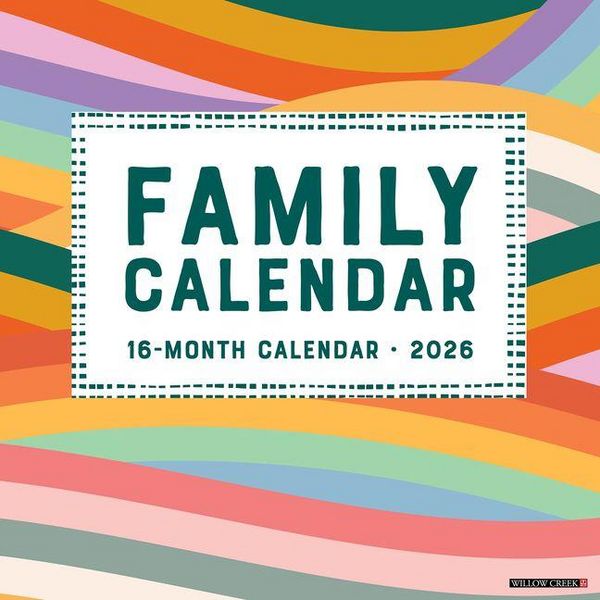 Produktbild: Family Planner Calendar 2026 Wall Calendar