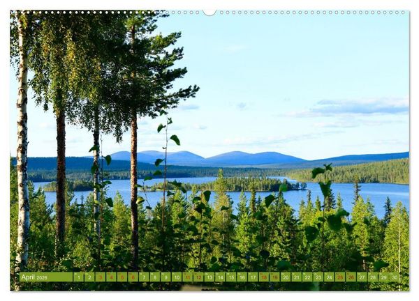Produktbild: Finnisch Lappland (Wandkalender 2026 DIN A2 quer), CALVENDO Monatskalender