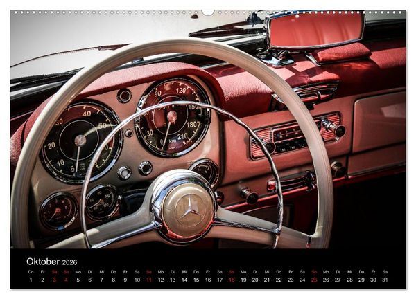 Produktbild: Oldtimer inside (Wandkalender 2026 DIN A2 quer), CALVENDO Monatskalender
