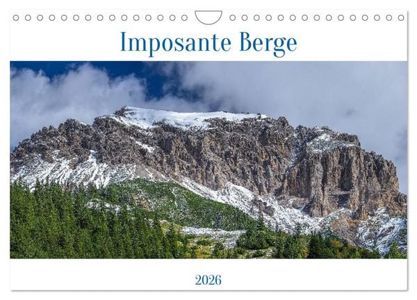 Produktbild: Imposante Berge (Wandkalender 2026 DIN A4 quer), CALVENDO Monatskalender