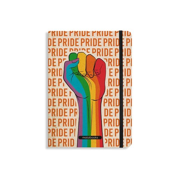Matabooks - Pride Collection Nari Notizbuch A5 'Healing' (punktiert, farbig), Buch von , Matabooks