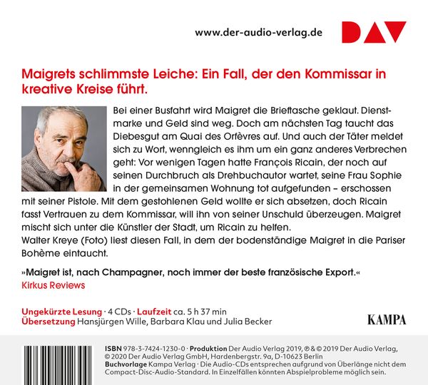 Produktbild: Maigret in K&uuml;nstlerkreisen