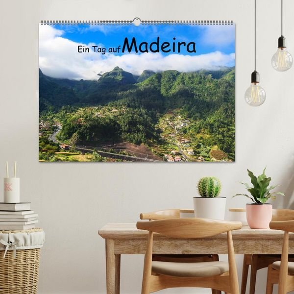Produktbild: Ein Tag auf Madeira (Wandkalender 2026 DIN A2 quer), CALVENDO Monatskalender