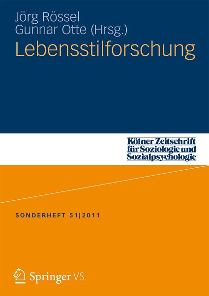 Produktbild: Lebensstilforschung