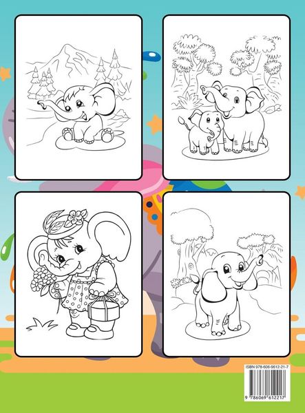 Produktbild: Elephant Coloring Book for Kids