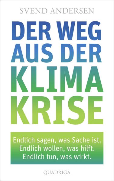 Produktbild: Der Weg aus der Klimakrise