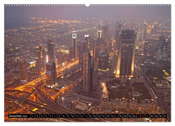 Produktbild: Emirat Dubai (hochwertiger Premium Wandkalender 2026 DIN A2 quer), Kunstdruck in Hochglanz