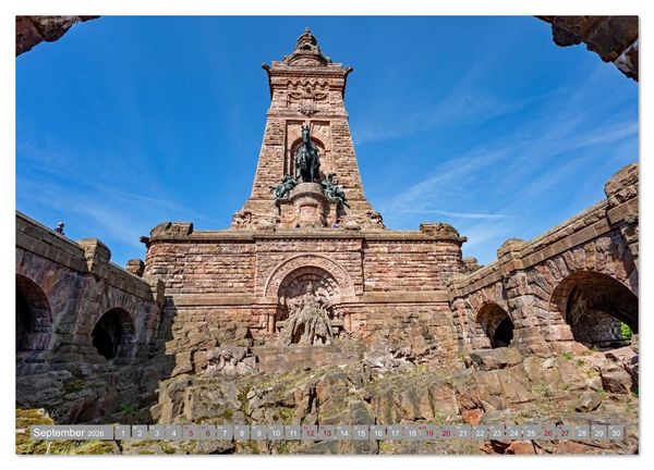 Produktbild: Das Kyffh&auml;user Denkmal (Wandkalender 2026 DIN A3 quer), CALVENDO Monatskalender