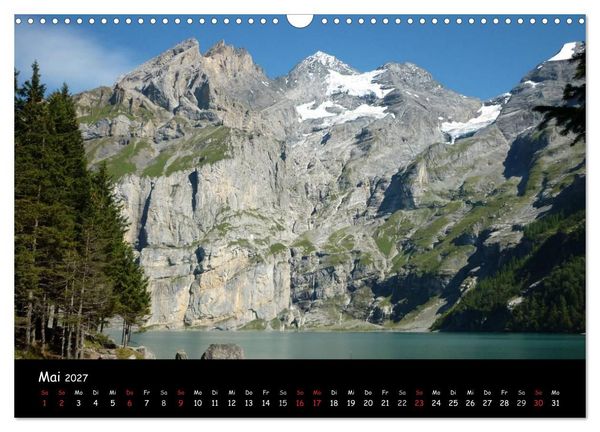 Produktbild: Alpenwelten (Wandkalender 2027 DIN A3 quer), CALVENDO Monatskalender