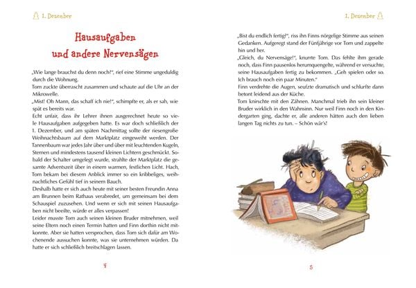 Produktbild: Drei Weihnachtsdetektive sind nicht zu bremsen. Ein Krimi-Adventskalender mit 24 Rätseln