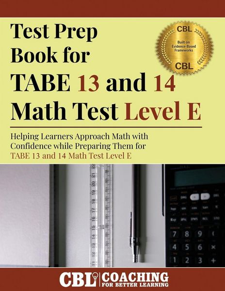 Produktbild: Test Prep Book for TABE 13 and 14 Math Test Level E