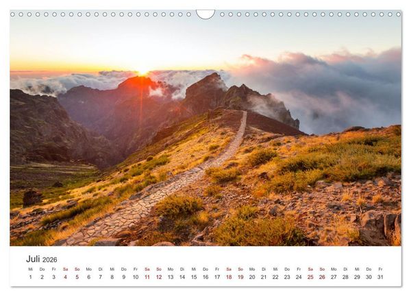 Produktbild: Madeira - Die atemberaubende Insel. (Wandkalender 2026 DIN A3 quer), CALVENDO Monatskalender