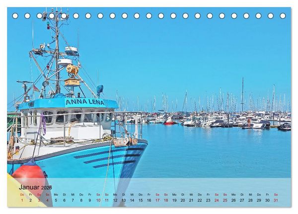 Produktbild: Ostseebad K&uuml;hlungsborn. Erholung mit allen Sinnen (Tischkalender 2026 DIN A5 quer), CALVENDO Monatskalender