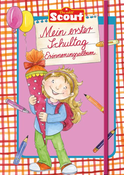 Produktbild: Scout - Mein erster Schultag Erinnerungsalbum (M&auml;dchen)
