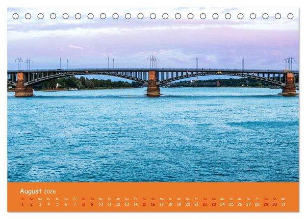 Produktbild: Eine Kreuzfahrt auf dem Rhein (Tischkalender 2026 DIN A5 quer), CALVENDO Monatskalender