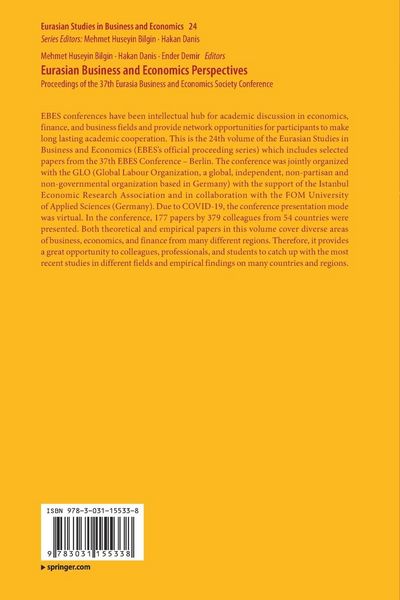 Produktbild: Eurasian Business and Economics Perspectives