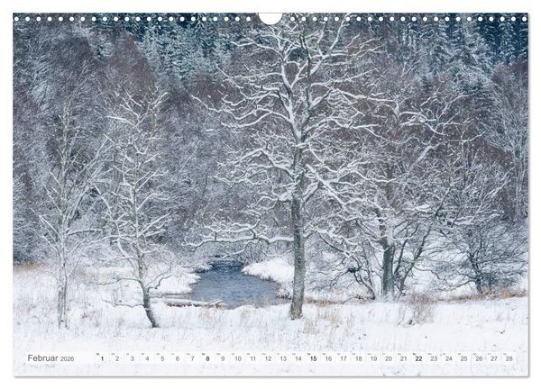 Produktbild: Moore und B&auml;che in Eifel und Ardennen (Wandkalender 2026 DIN A3 quer), CALVENDO Monatskalender
