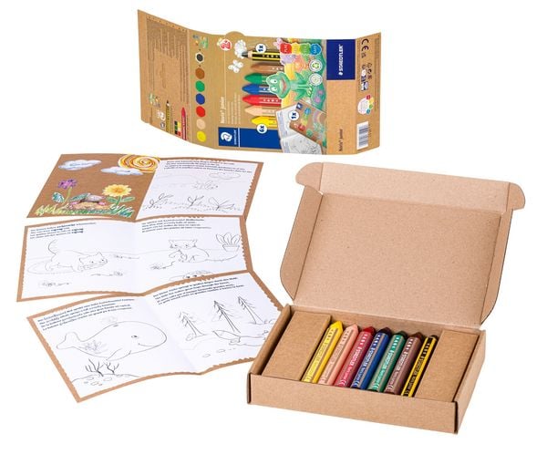 Produktbild: STAEDTLER Noris junior Schreib- und Zeichbedarf Noris junior 61 C1, Gemischtes Set Malaktivit&auml;ten f&uuml;r Kleinkinder