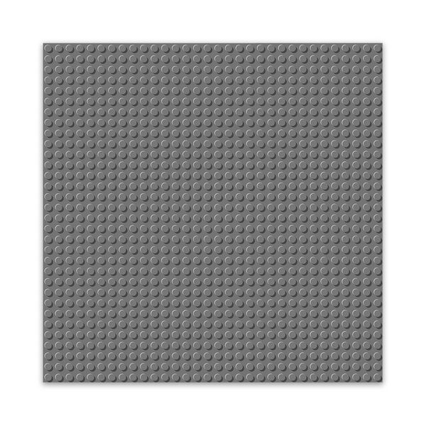 Produktbild: BRIXIES 225011 - Platte 32 x 32 Basic dunkel grau , Bauplatte, 1 St&uuml;ck