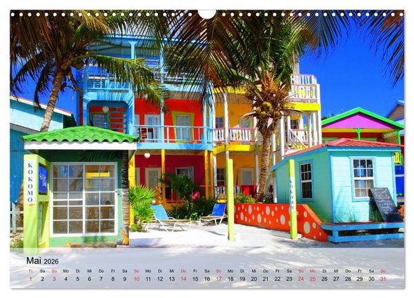 Produktbild: Belize. Karibik-Perle Caye Caulker (Wandkalender 2026 DIN A3 quer), CALVENDO Monatskalender