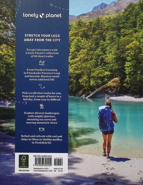 Produktbild: Lonely Planet Best Day Walks New Zealand