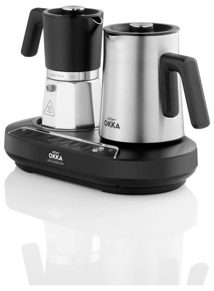 Arzum OK0027-0500 Mokka-Automat Schwarz, Chrom Fassungsvermögen Tassen=5
