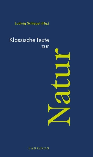 Produktbild: Klassische Texte zur Natur