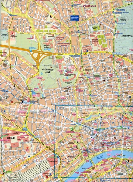 &lsquo;Frankfurt/Main Innenstadtplan&rsquo; von &rsquo;&rsquo; - Buch - &lsquo;978-3-96132-216-9&rsquo;