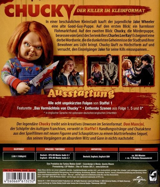 Produktbild: Chucky - Season 1 [2 BRs]