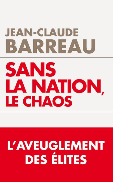 Produktbild: Sans la nation le chaos