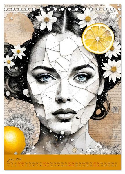 Produktbild: A woman's view (Desk Calendar 2026 DIN A5 portrait), CALVENDO 12 Month DeskCalendar