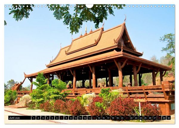Produktbild: Thailand - Ein bezauberndes K&ouml;nigreich (Wandkalender 2026 DIN A3 quer), CALVENDO Monatskalender